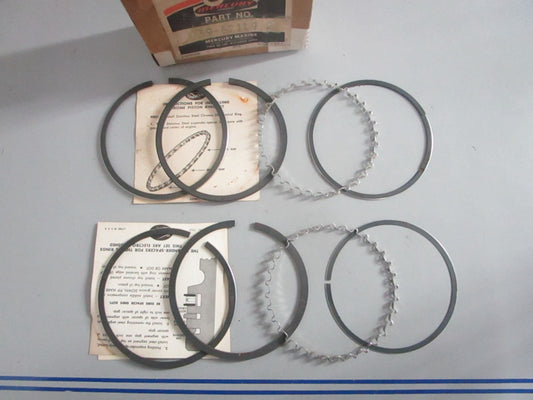 NEW OEM 39-67119 Mercury Quicksilver 2 STD Piston Ring Sets 0820