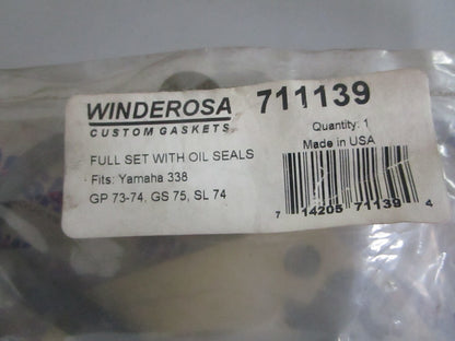 NEW OEM 711139 Winderosa Gasket Set 0820