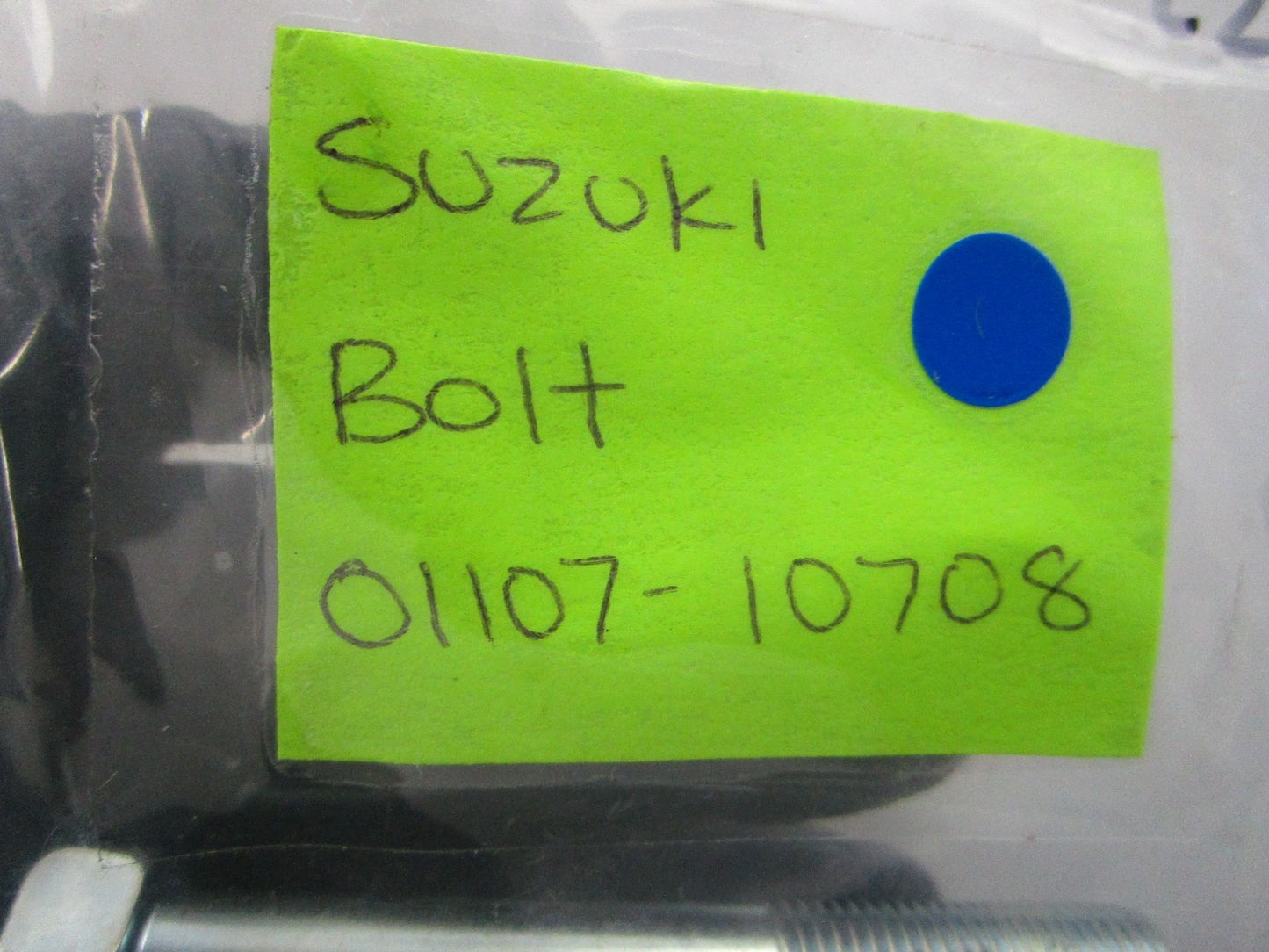 NEW OEM (LOT OF 2) 01107-10708 Suzuki Bolt 0810