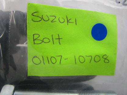 NEW OEM (LOT OF 2) 01107-10708 Suzuki Bolt 0810