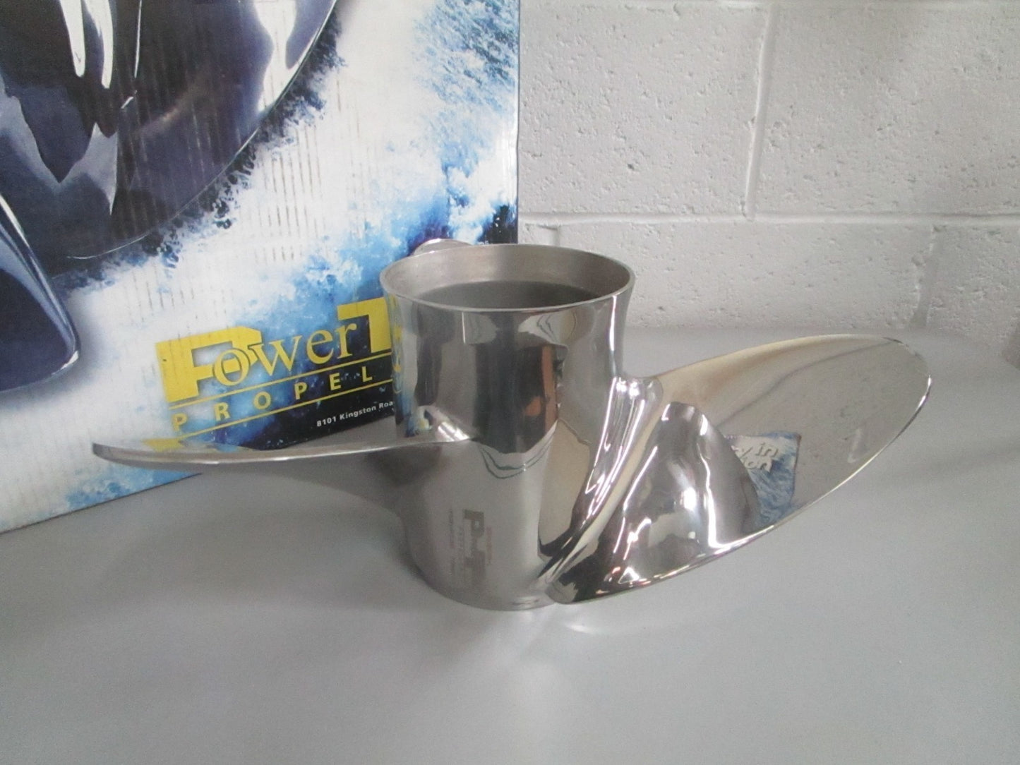 NEW OFS3R14PCL200 Power Tech 15.25×14 Stainless Steel Universal Propeller 0820