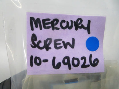 *NEW OEM* (LOT OF 2) 0810 Mercury Quicksilver Screw 10-69026