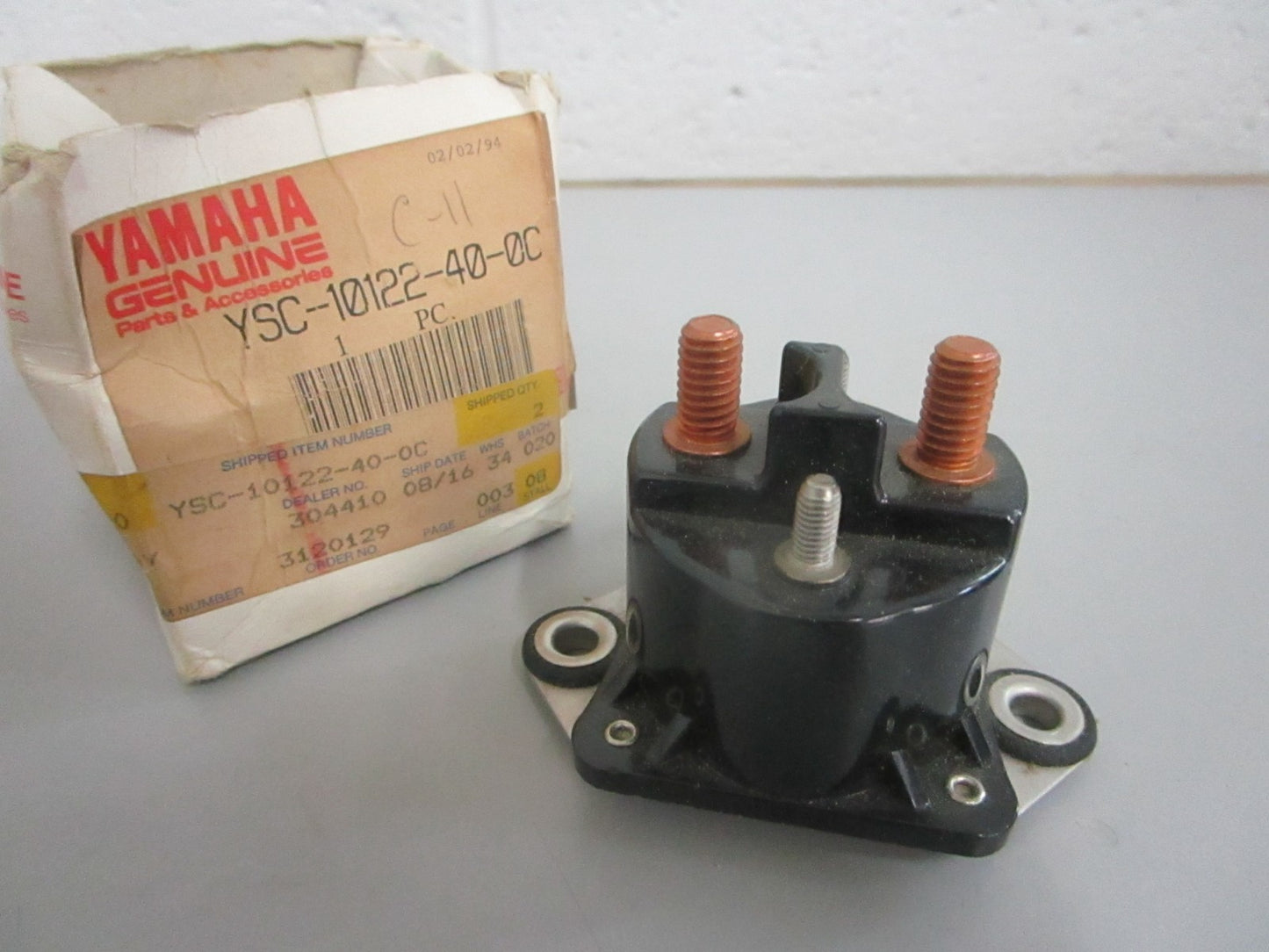 *NEW OEM* 0820 Yamaha Relay Solenoid YSC-10122-40-0C