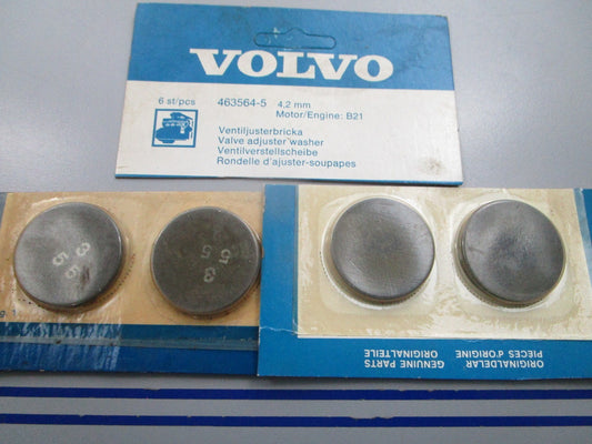 NEW OEM (LOT OF 4) 463551 Volvo Penta 3.55mm Adjusting Washer 0810