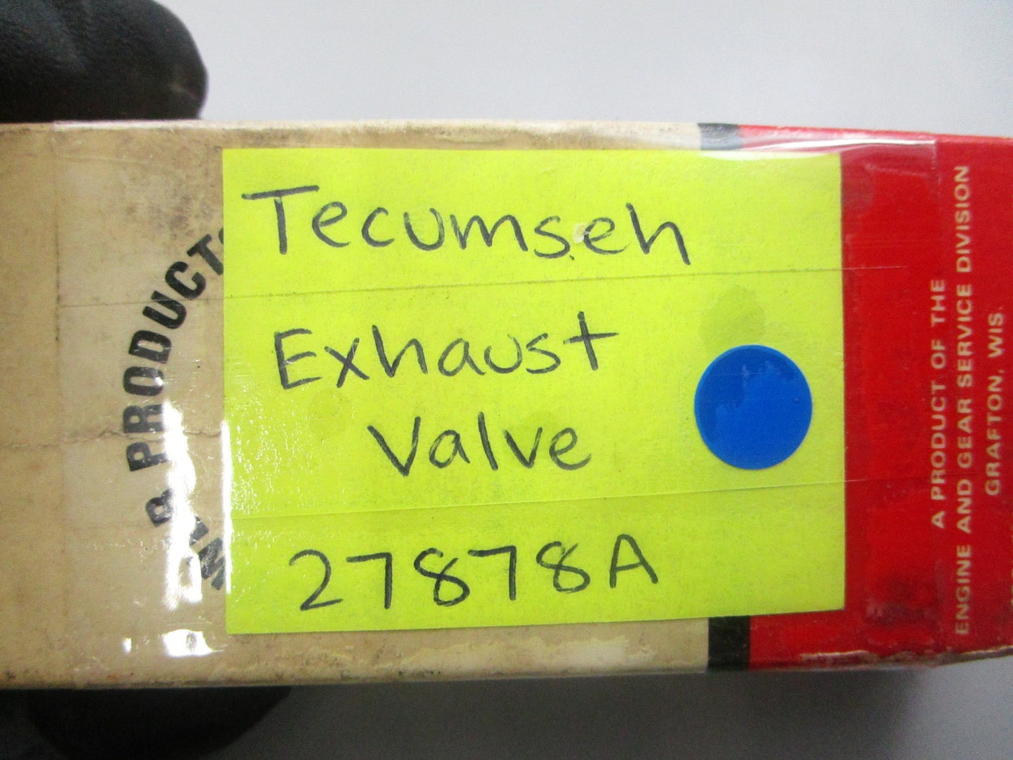 NEW OEM 27878A Tecumseh Exhaust Valve 0810