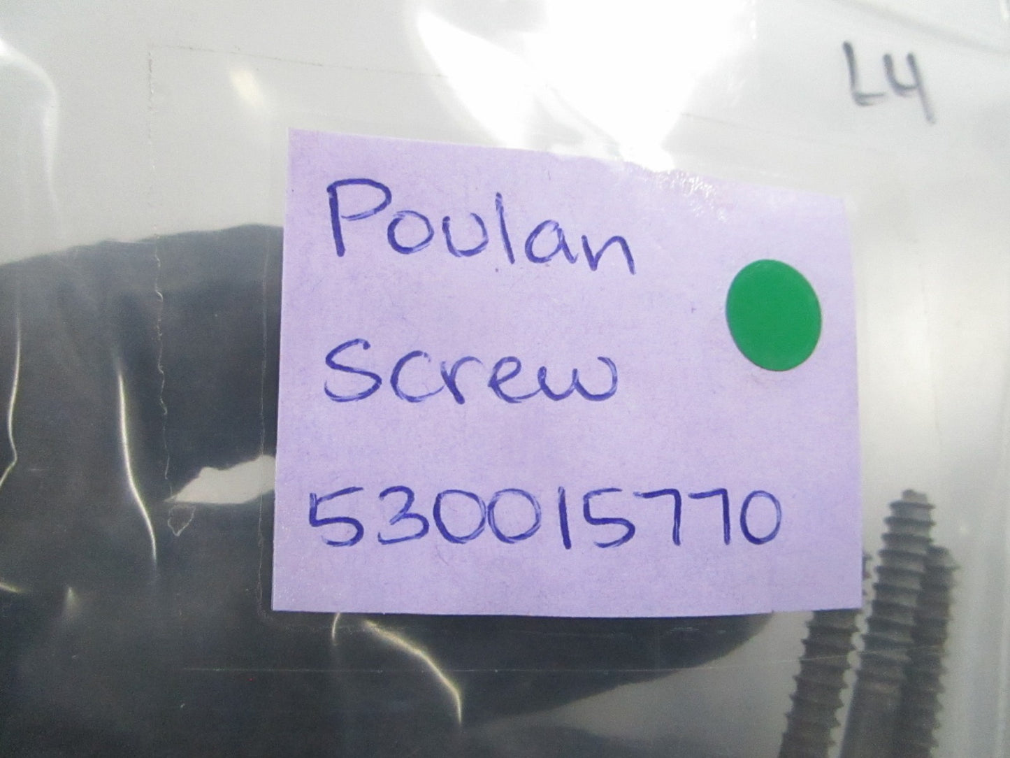 NEW OEM (LOT OF 4) 530015770 Poulan Screw 0810