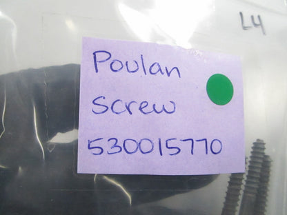 NEW OEM (LOT OF 4) 530015770 Poulan Screw 0810