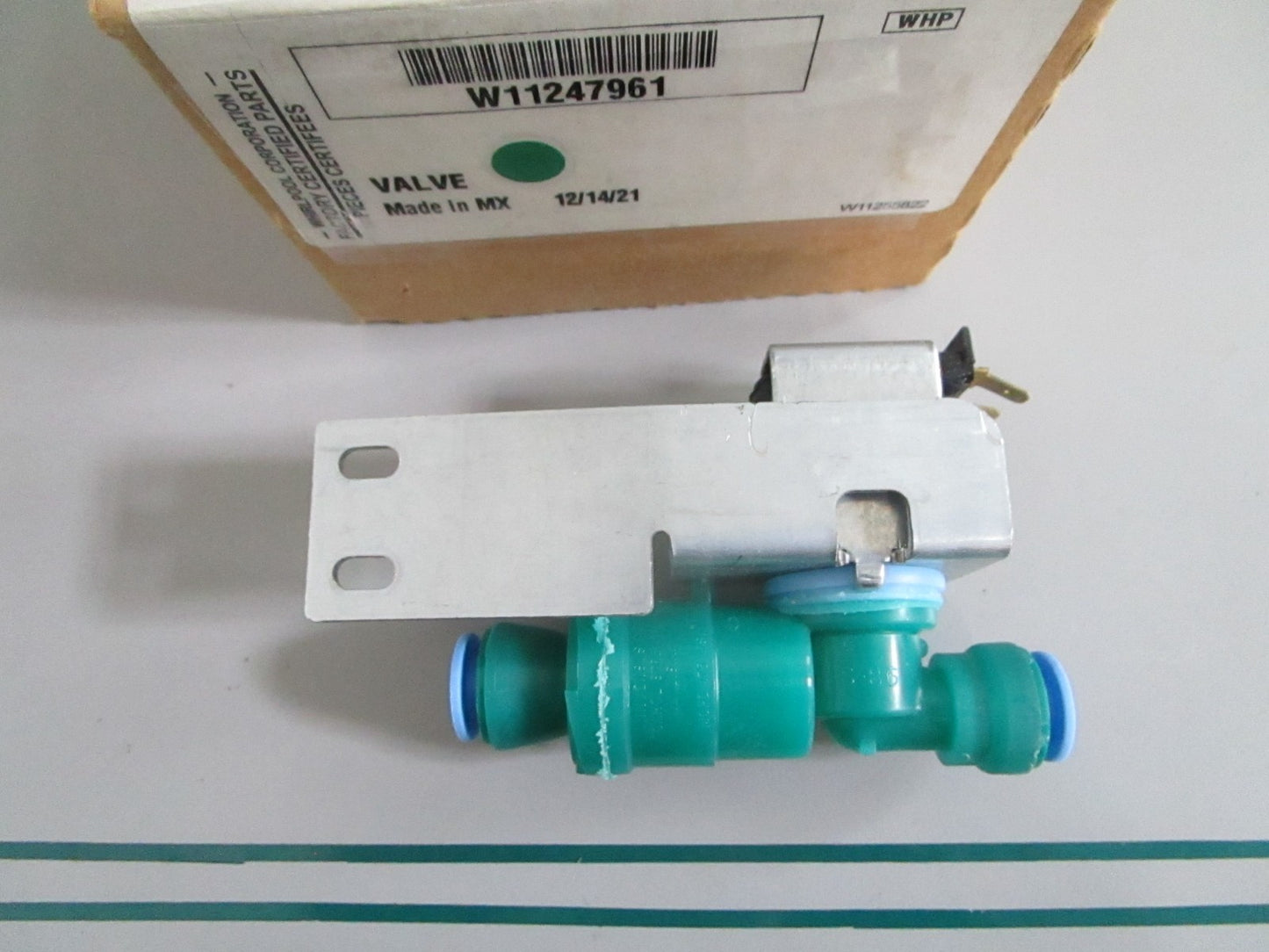 NEW OEM W11247961 Whirlpool Valve 0820