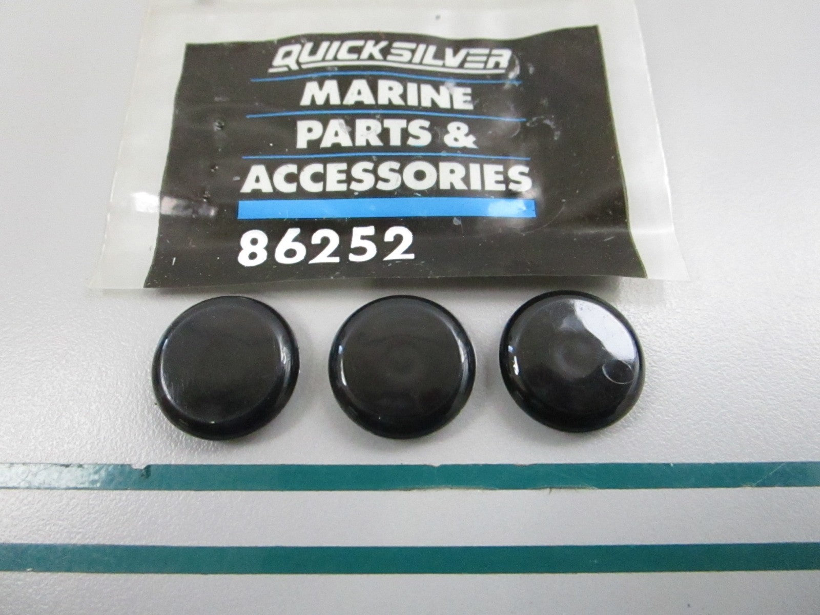 NEW OEM (LOT OF 3) 86252 Mercury Quicksilver Cap 0810