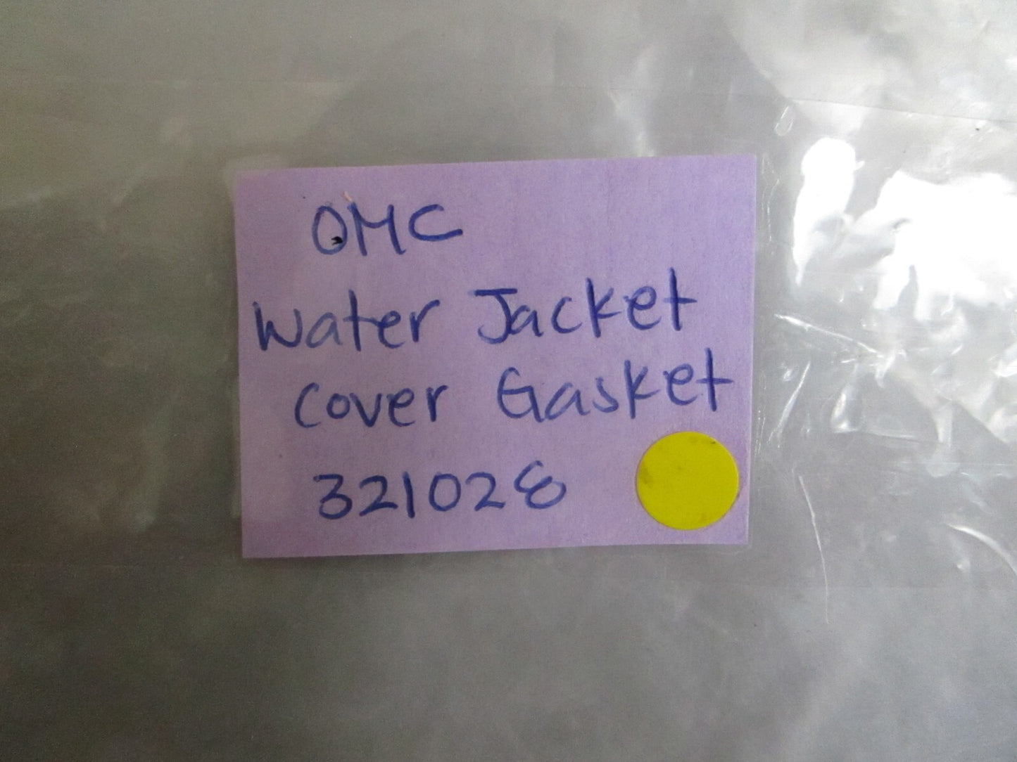 *NEW OEM* (LOT OF 2) 0810 OMC Johnson Evinrude Water Jacket Cover Gasket 0321028