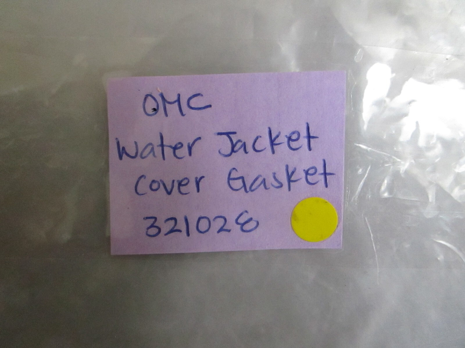 *NEW OEM* (LOT OF 2) 0810 OMC Johnson Evinrude Water Jacket Cover Gasket 0321028