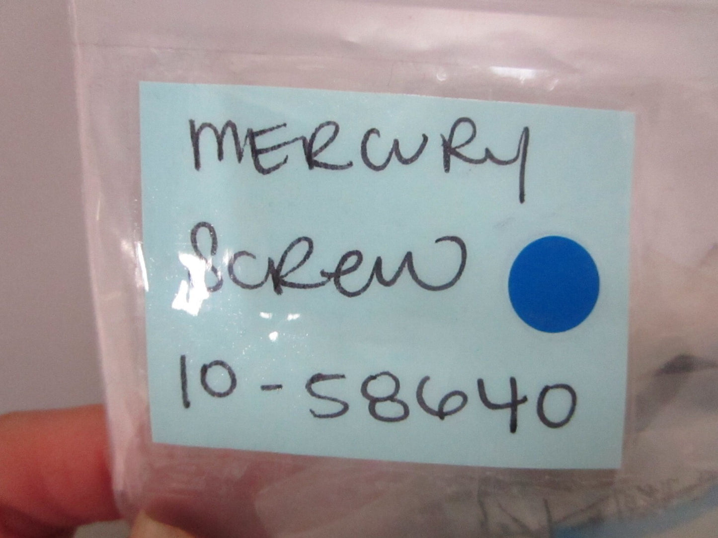 *NEW OEM* (LOT OF 2) 0770 Mercury Quicksilver Screw 10-58640