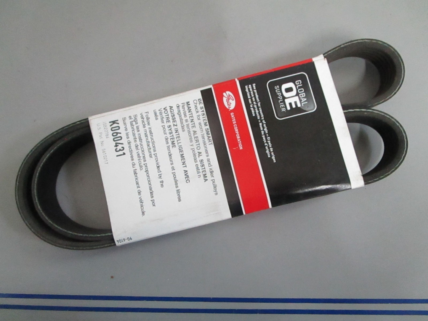 NEW K060431 Gates Century Series Micro-V Serpentine Belt 0820