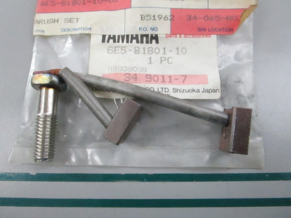 NEW OEM 6E5-81801-10-00 Yamaha Starter Motor Brush Set 0810