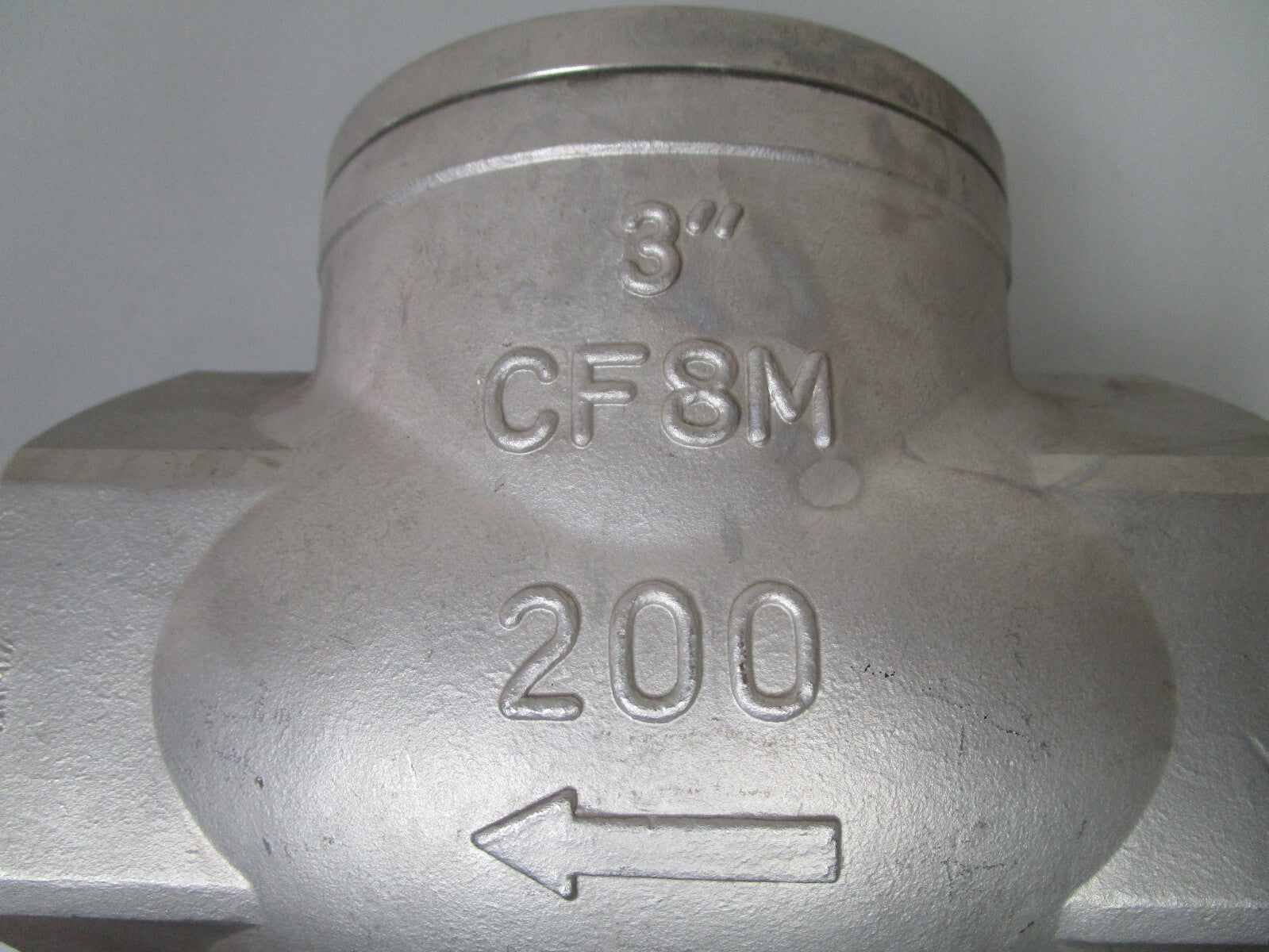 *NEW OEM* 0720 Warren 3" Swing Check Valve CF8M 200