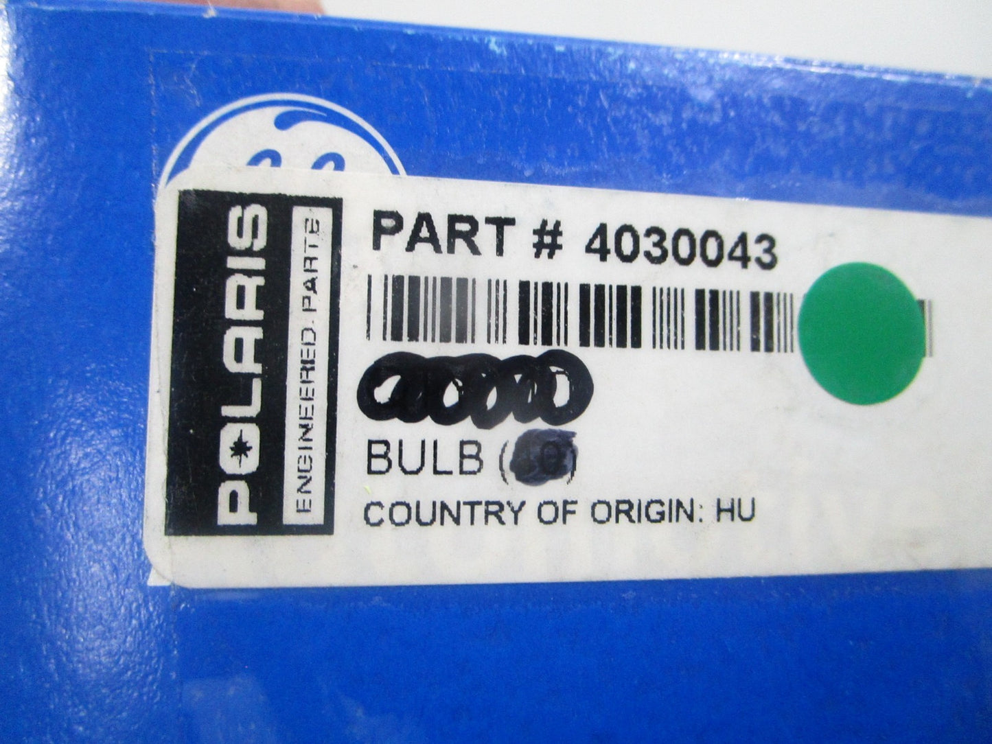 NEW OEM (LOT OF 3) 4030043 Polaris Bulb 0810