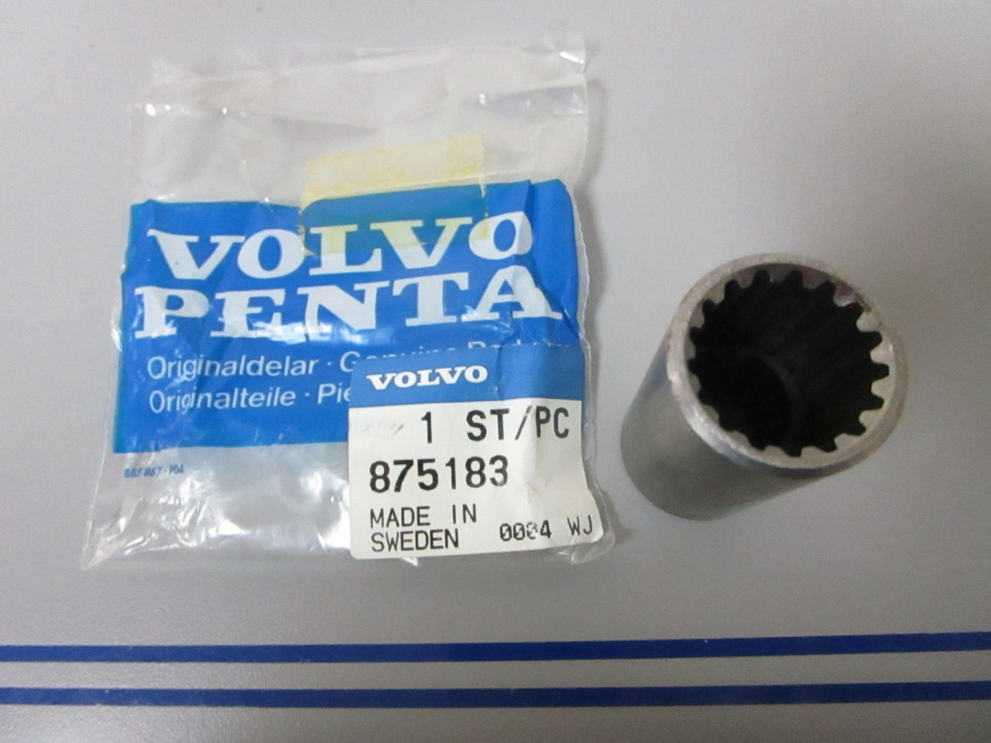 NEW OEM 875183 Volvo Penta Splined Sleeve 0720