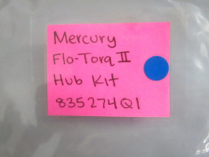 NEW OEM 835274Q1 Mercury Quicksilver Flo-Torq II Hub Kit 0820