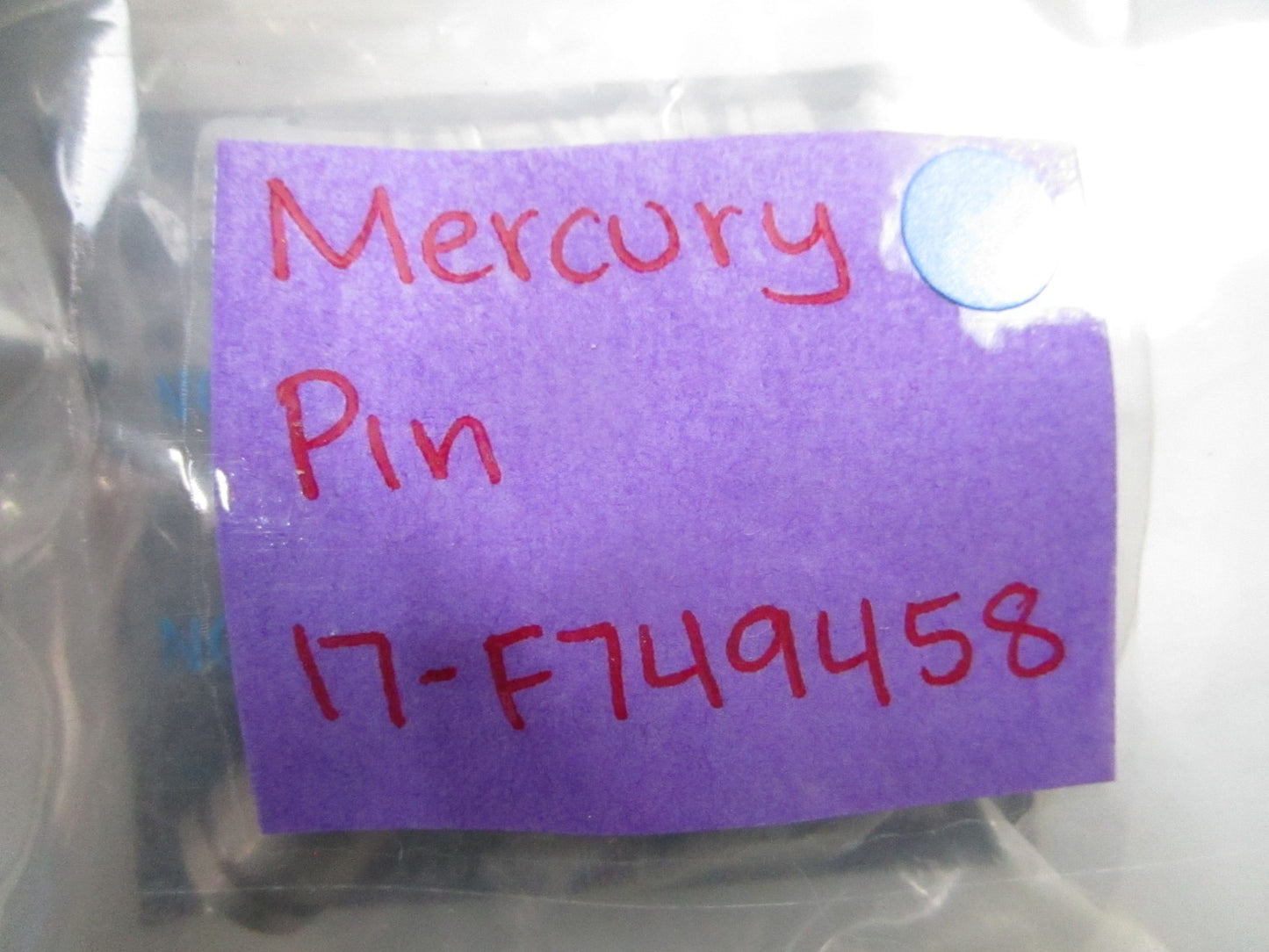 *NEW OEM* 0810 Mercury Quicksilver Pin 17-F749458
