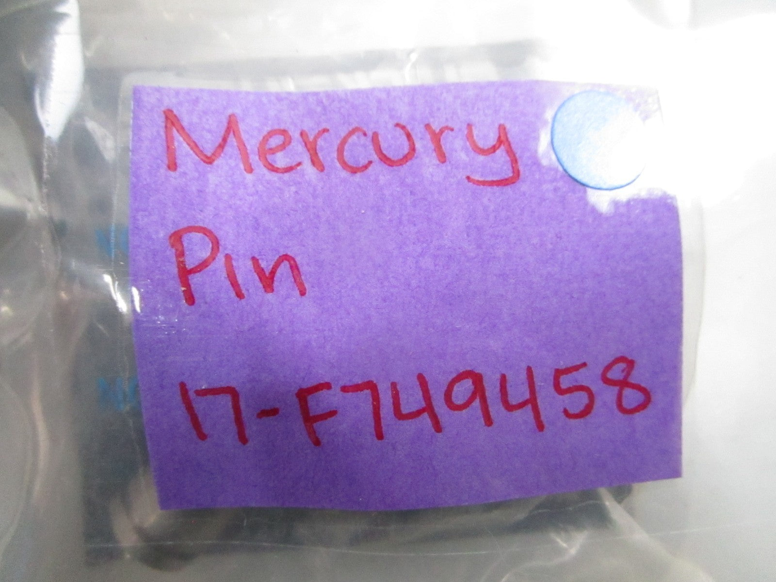 *NEW OEM* 0810 Mercury Quicksilver Pin 17-F749458