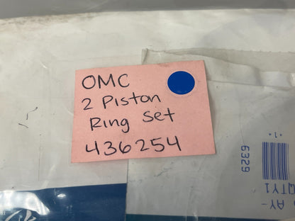 *NEW OEM* 0810 OMC Johnson Evinrude 2 Piston Ring Set 436254 0436254
