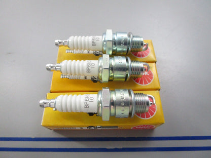 NEW (LOT OF 3) BP6HS-10 NGK Spark Plug 0810