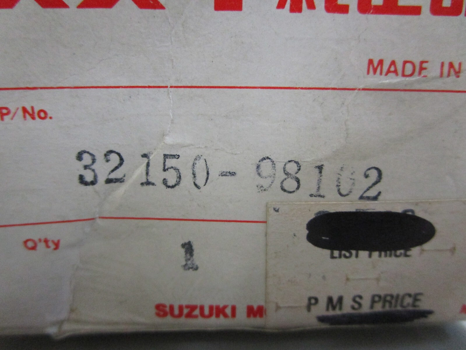 *NEW OEM* 0820 Suzuki Sensor Ignition 32150-98102