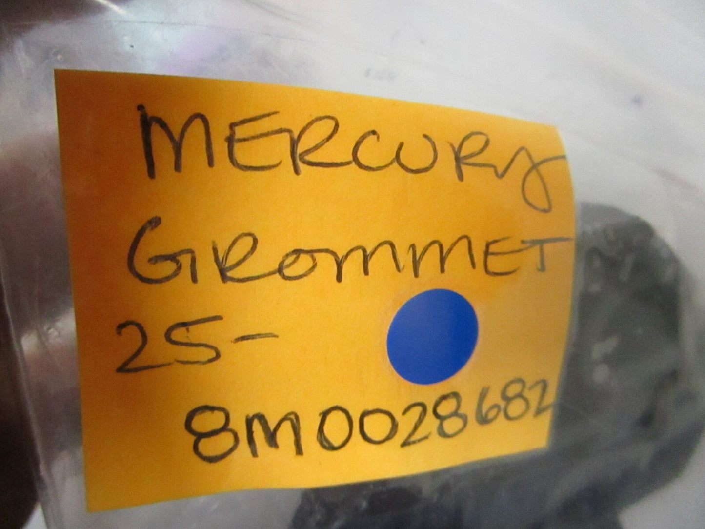 *NEW OEM* 0720 Mercury Quicksilver Grommet 25-8M0028682