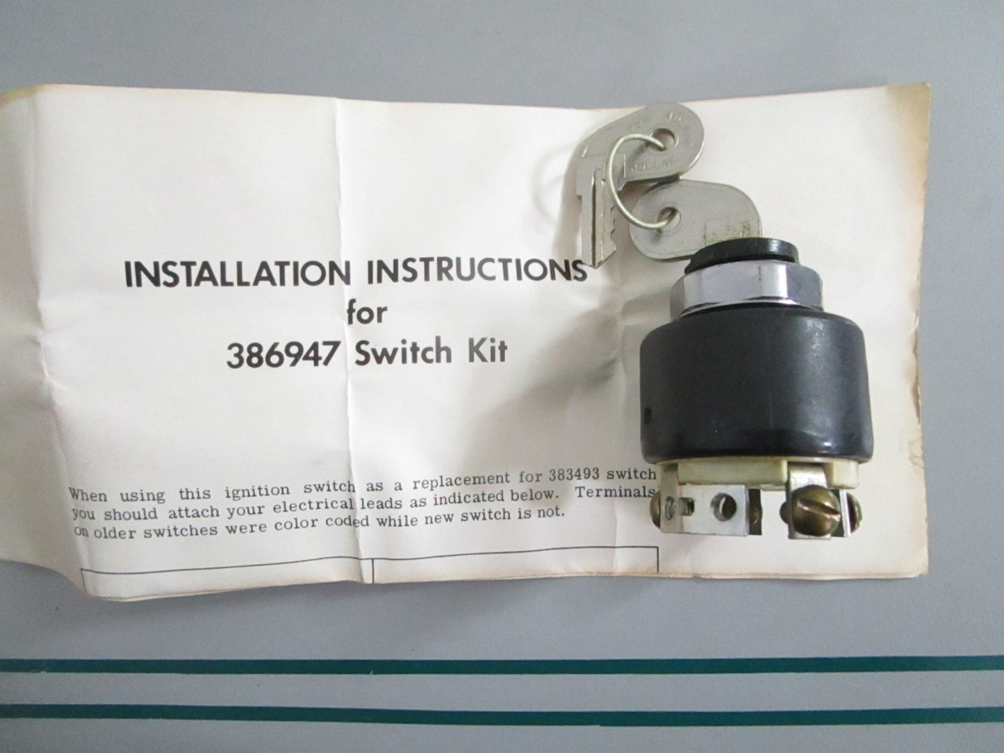 NEW OEM 386947 0386947 OMC Johnson Evinrude Switch Kit 0820