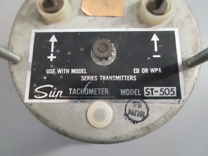 NEW OEM ST-505 Sun 5000RPM Tachometer 0820
