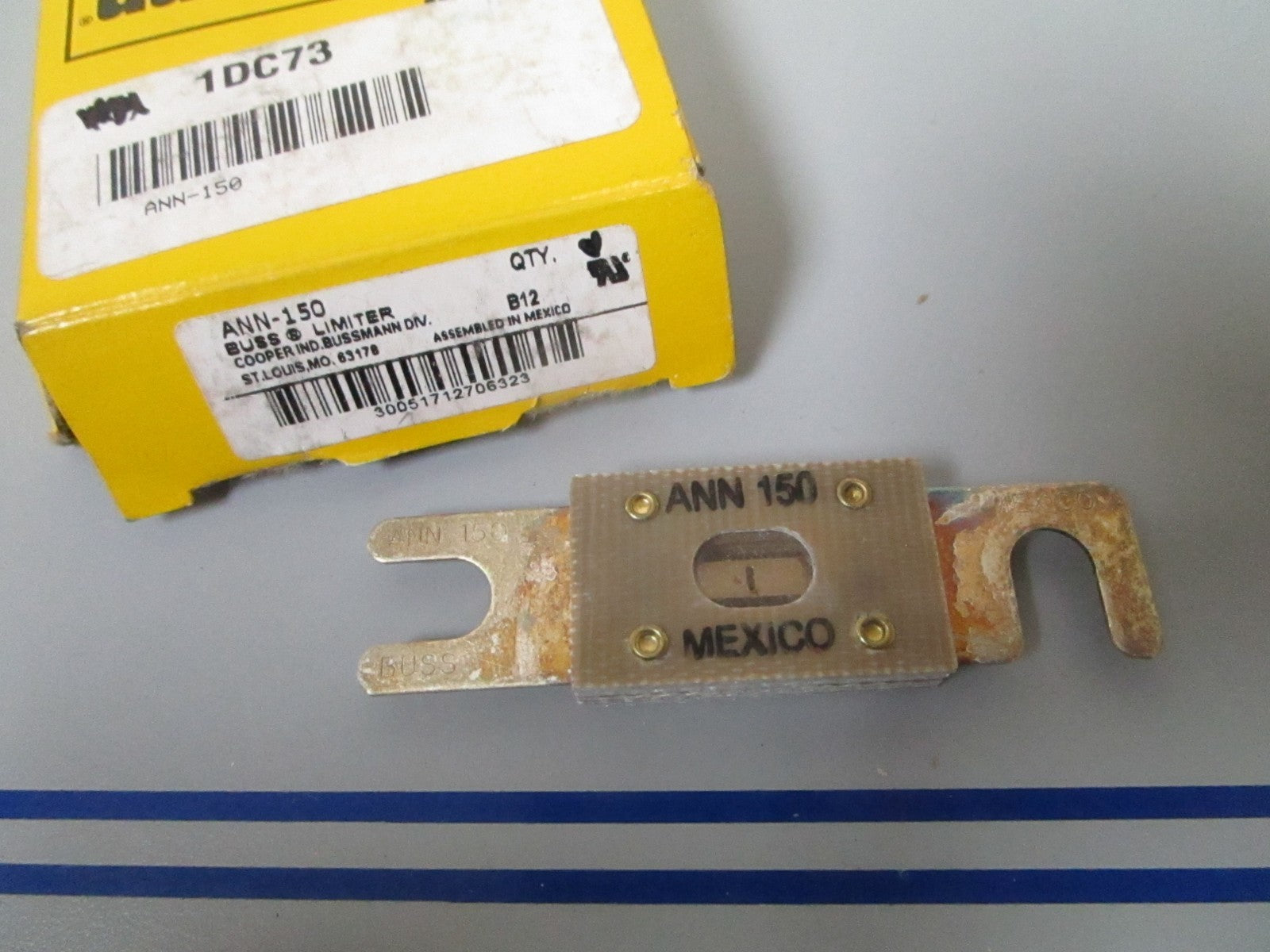 NEW OEM 1DC73 Bussman Ann-150 Fast Acting Limiter Fuse 0720