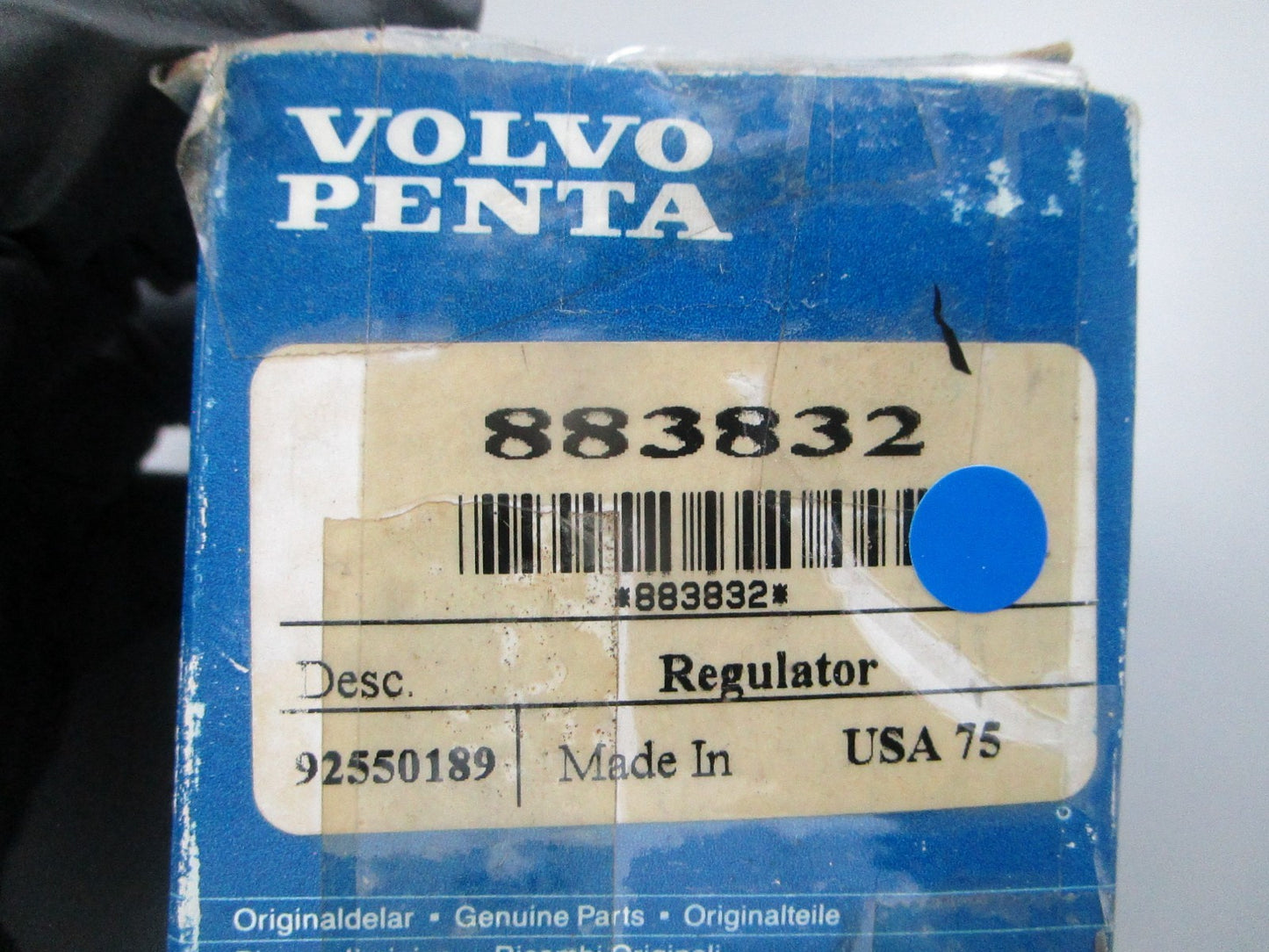 NEW OEM 883832 Volvo Penta Regulator 0810