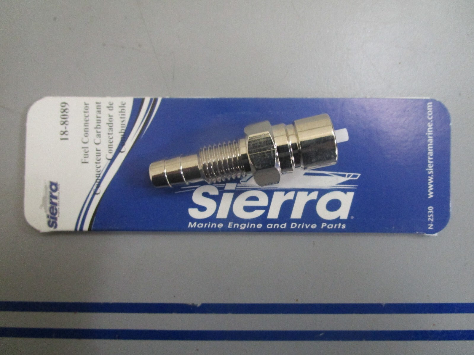 *NEW* 0810 Sierra Fuel Connector 18-8089 Replaces: 3B2-70260-0 3B2702600