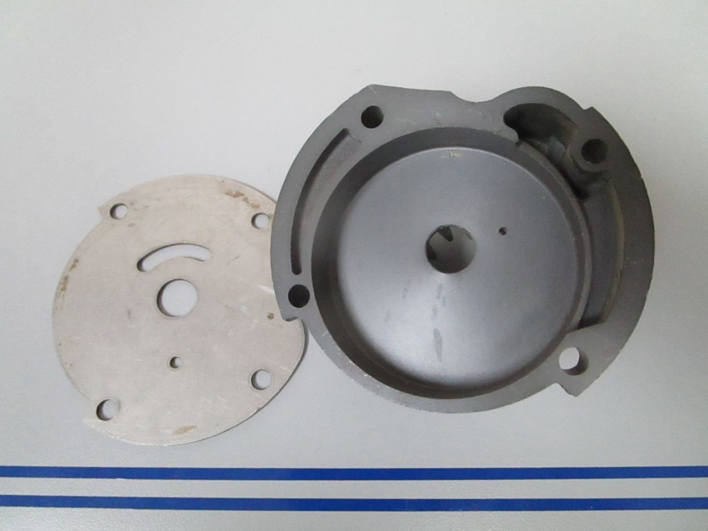 NEW OEM 303442 0303442 OMC Johnson Evinrude Impeller Housing & Plate 0720