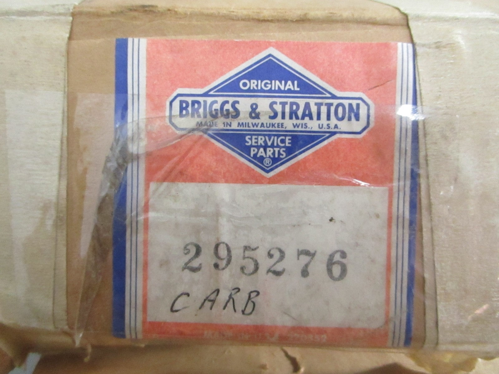 NEW OEM 295276 Briggs & Stratton Carburetor Assy 0820