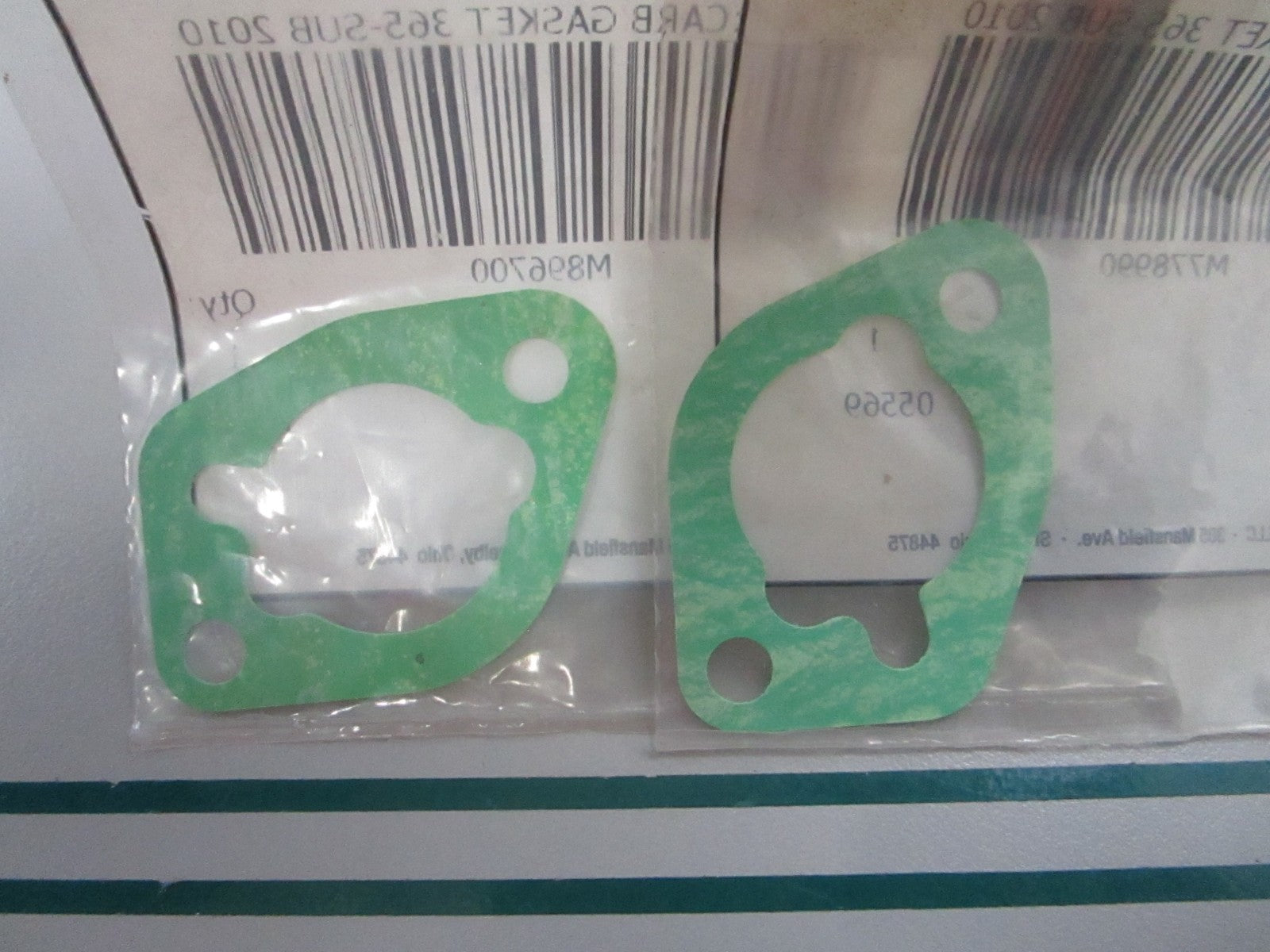 NEW OEM (LOT OF 2) 951-11897 MTD Gasket 0810