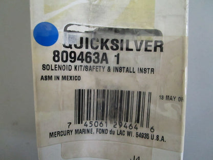 *NEW OEM* 0820 Mercury Quicksilver Solenoid Kit 809463A1