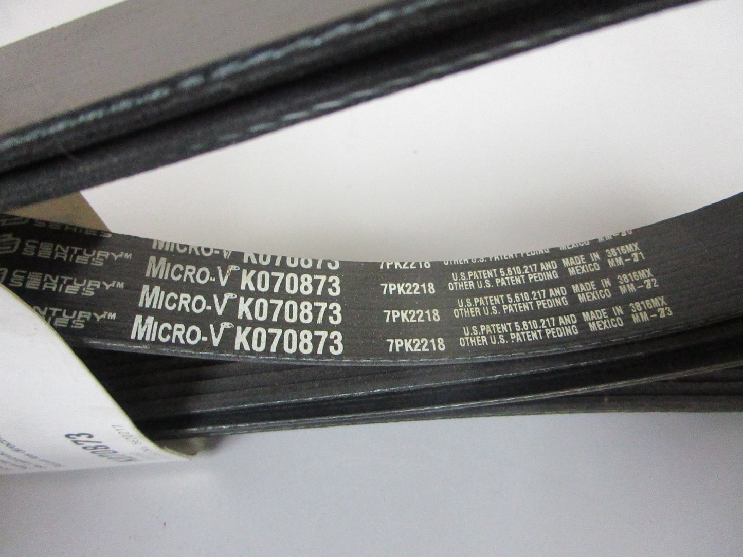 NEW K070873 Gates Micro-V 15/16" x 87 ⅞" Serpentine Belt 0720