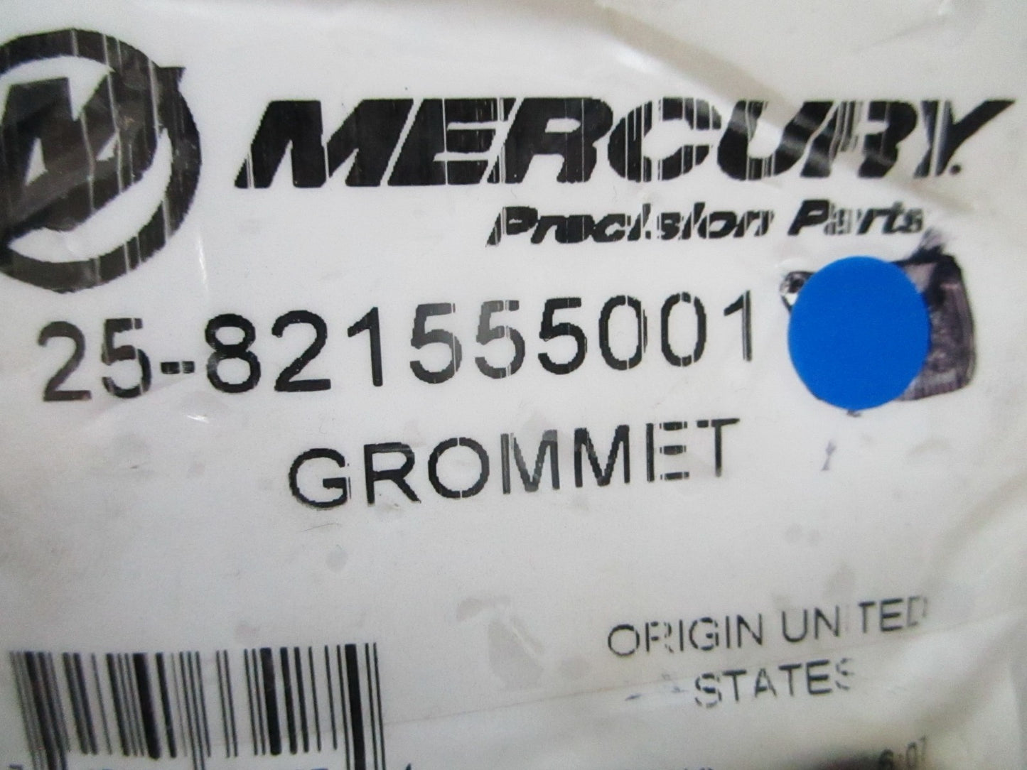 *NEW OEM* (LOT OF 2) 0810 Mercury Quicksilver Grommet 25-821555001