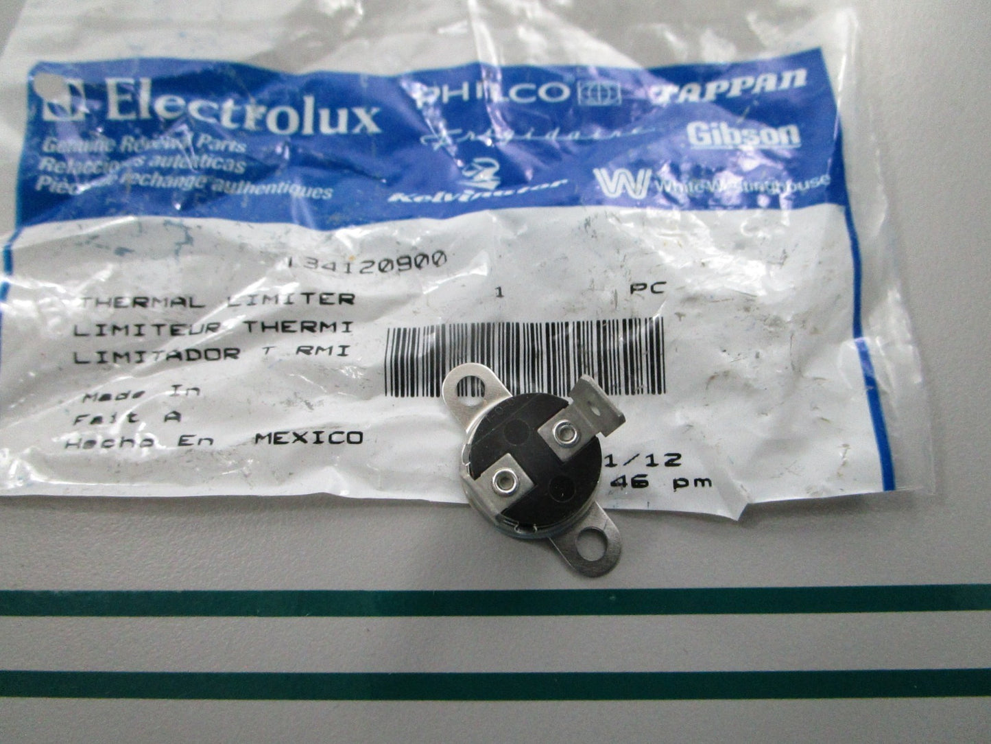 NEW OEM 134120900 Electrolux Thermal Limiter 0810