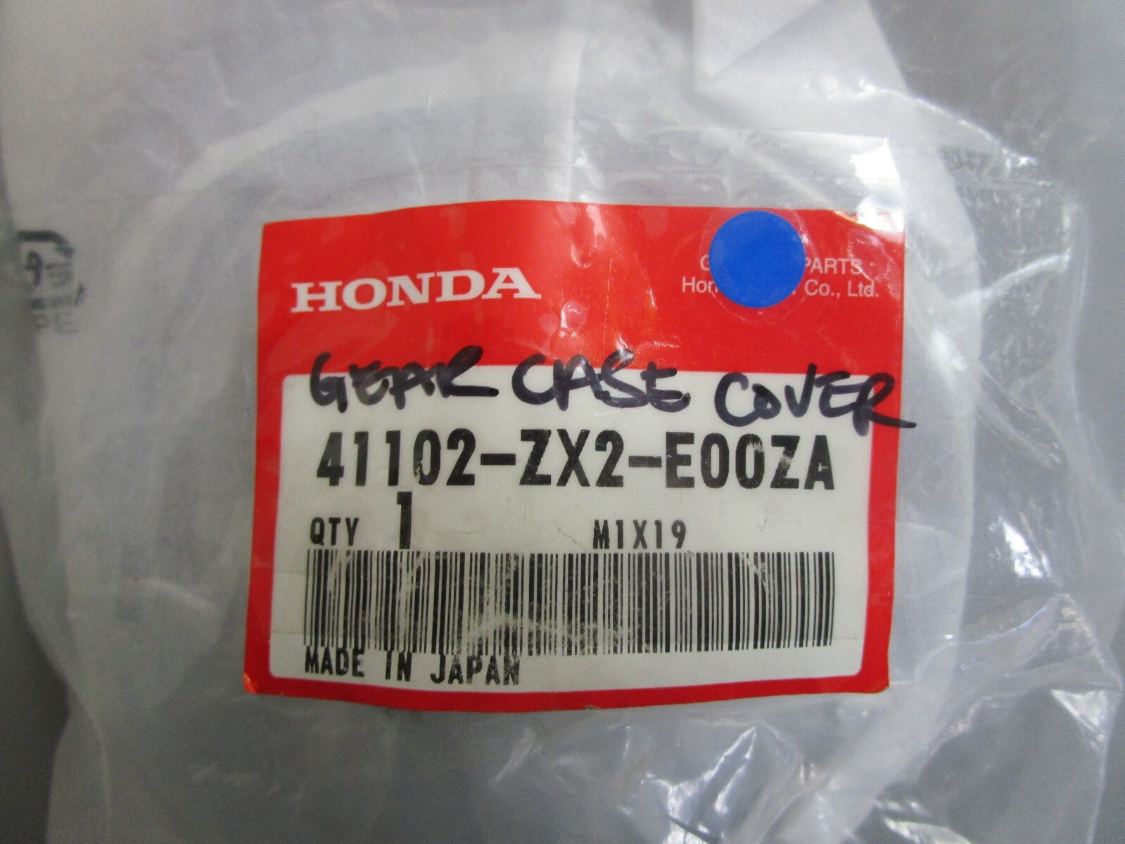 *NEW OEM* 0810 Honda Gear Case Cover 41102-ZX2-E00ZA