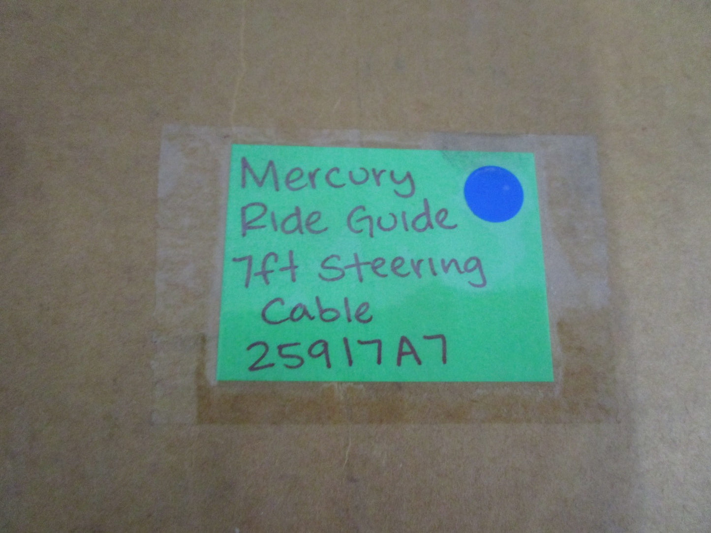 *NEW OEM* 0820 Mercury Ride Guide 7' Steering Cable 25917A7