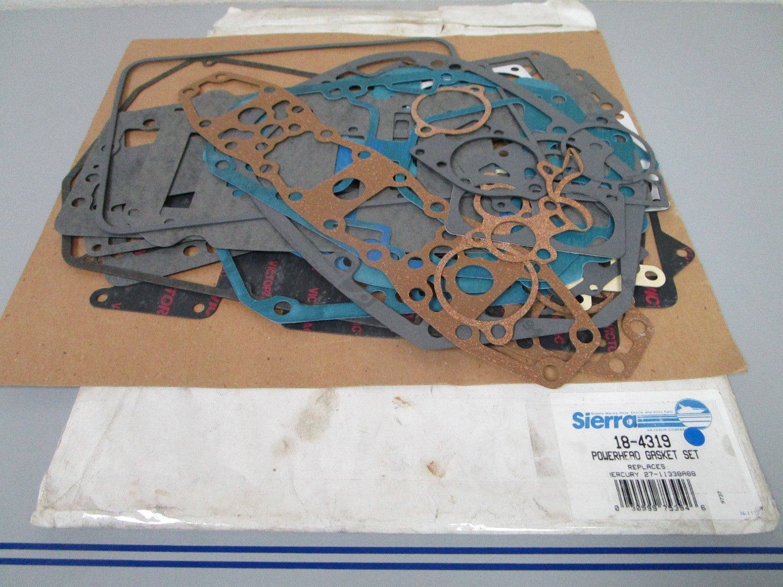 *NEW* 0720 Sierra Powerhead Gasket Set 18-4319 Replaces: Mercury 27-11338A88