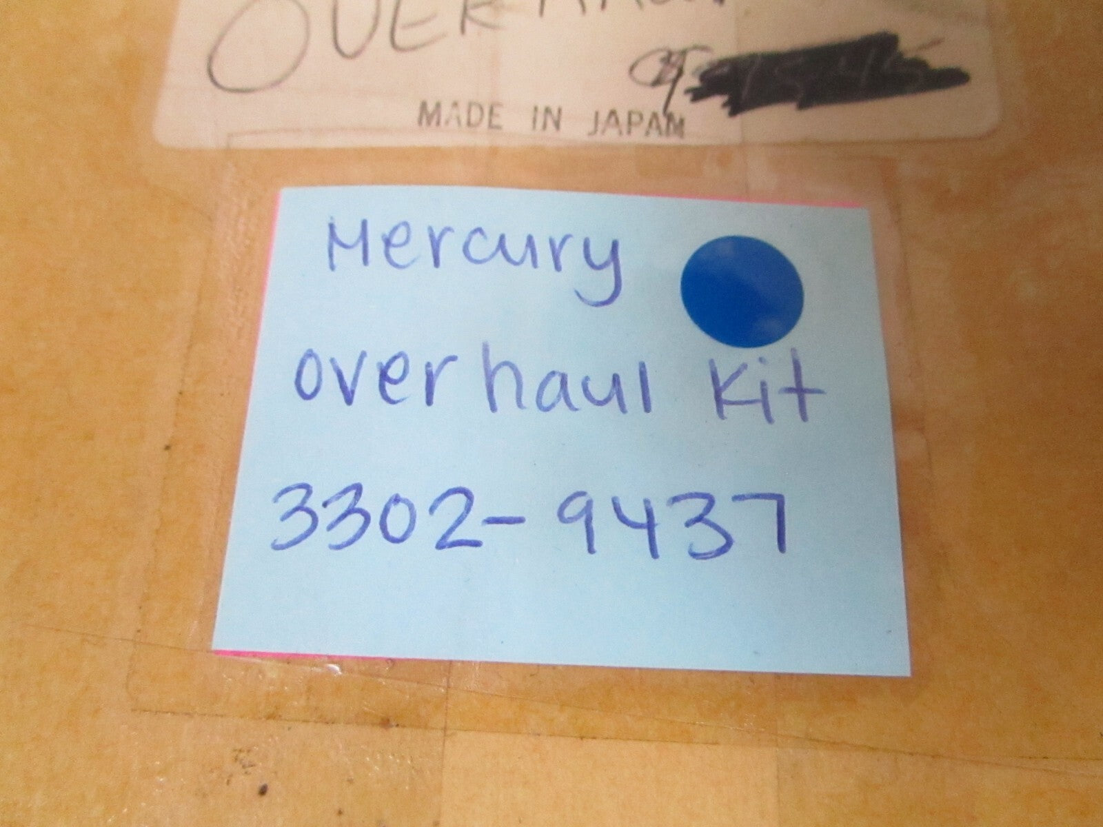 *NEW OEM* 0810 Mercury Quicksilver Overhaul Kit 3302-9437