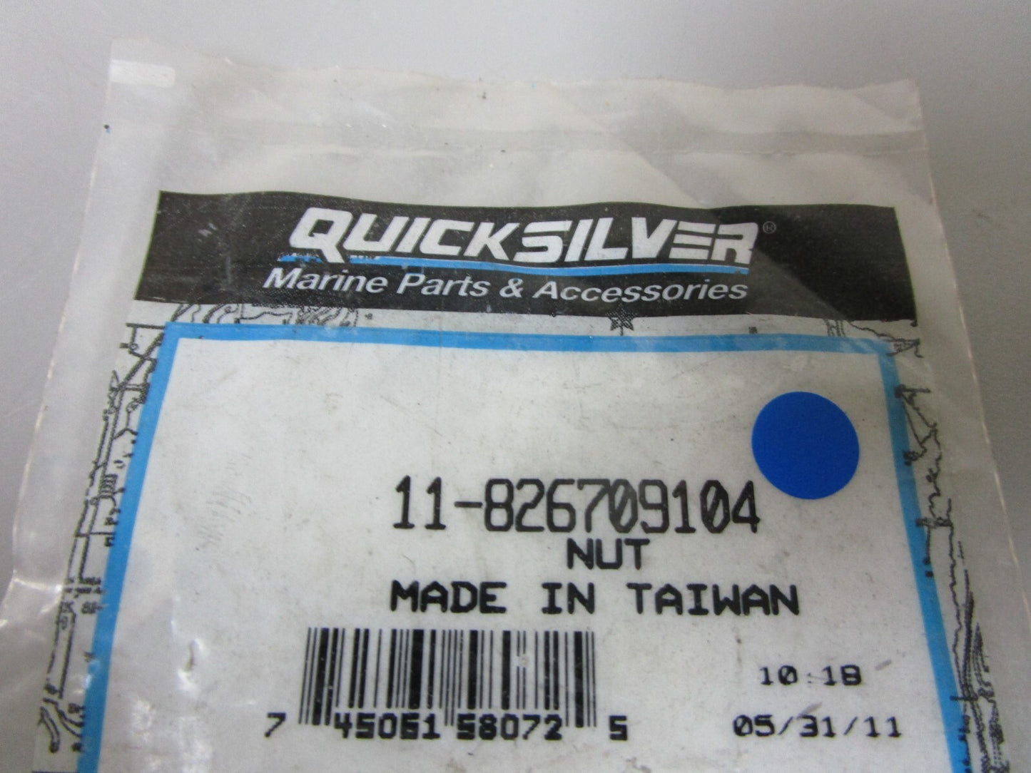 *NEW OEM* 0810 Mercury Quicksilver Nut 11-826709104