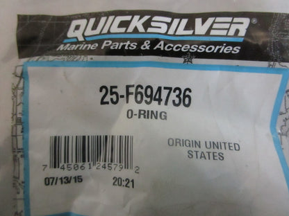 *NEW OEM* 0810 Mercury Quicksilver O-Ring 25-F694736