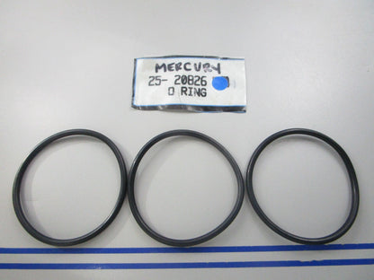 NEW OEM (LOT OF 3) 25-20826 Mercury Quicksilver O-Ring 0810