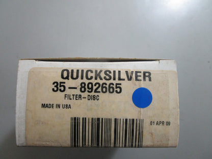 *NEW OEM* 0810 Mercury Quicksilver Disc Filter 35-892665