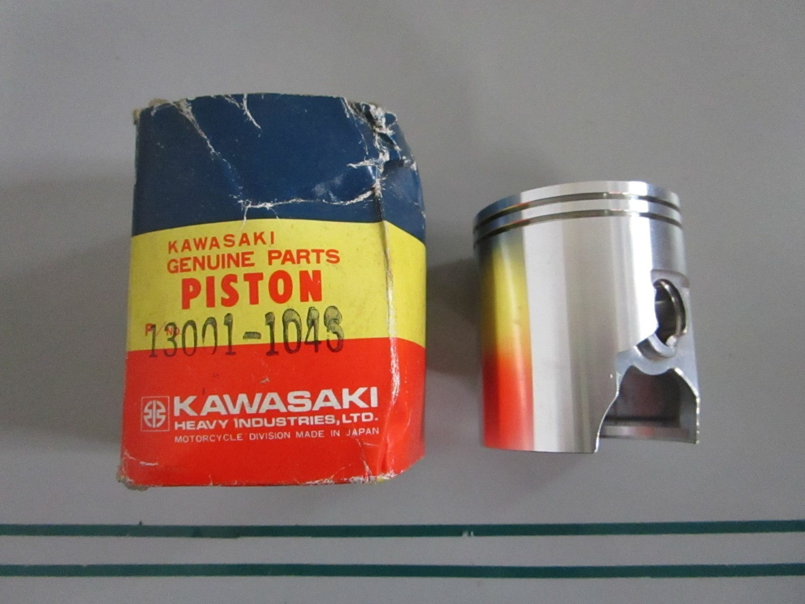 Kawasaki NEW OEM Engine Piston 13001-1048 Motorcycle STD NOS Genuine Part 0820