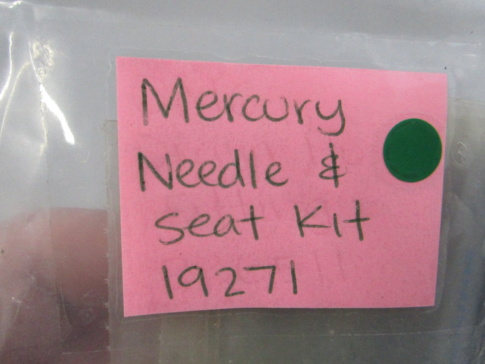 NEW OEM 19271 Mercury Quicksilver Needle & Seat Kit 0810